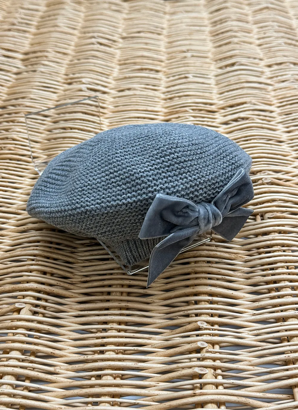 GARTER STITCH BERET