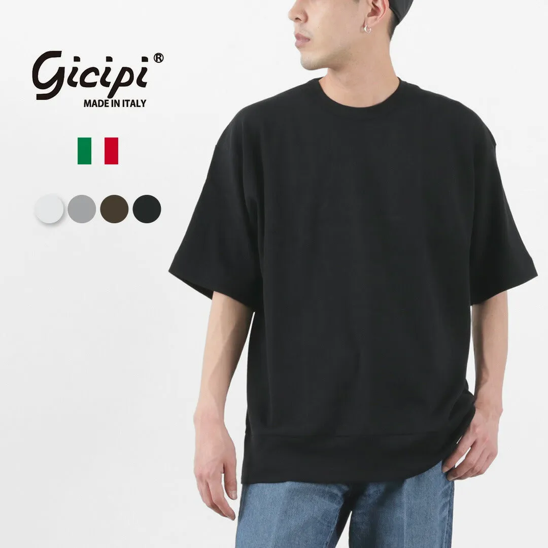 GICIPI / TONNNO Relaxed Fit Crew Neck T-Shirt