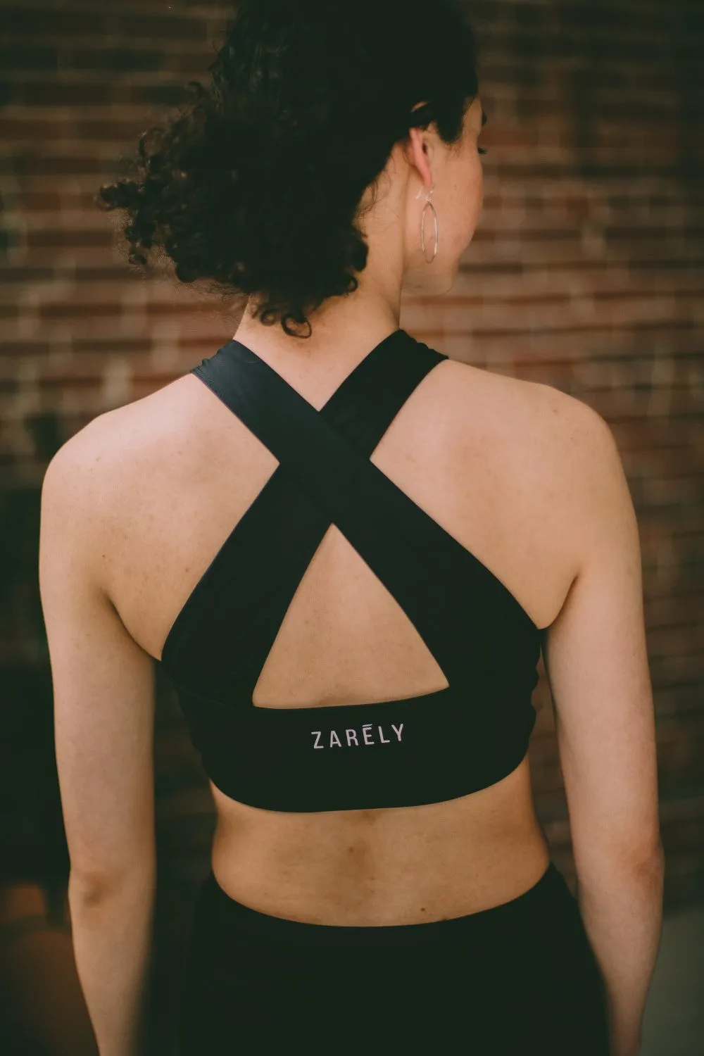 Ida Cross Back Bra Top - Zarely