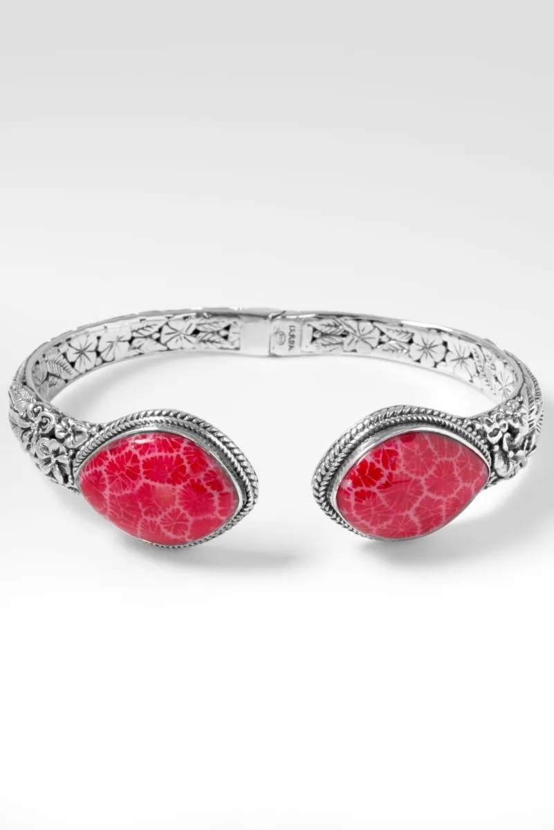 Joyful Journey Tip-to-Tip Bracelet™ in Red Indonesian Coral