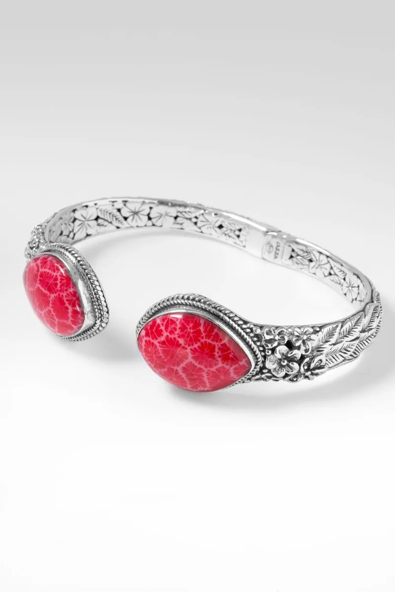 Joyful Journey Tip-to-Tip Bracelet™ in Red Indonesian Coral