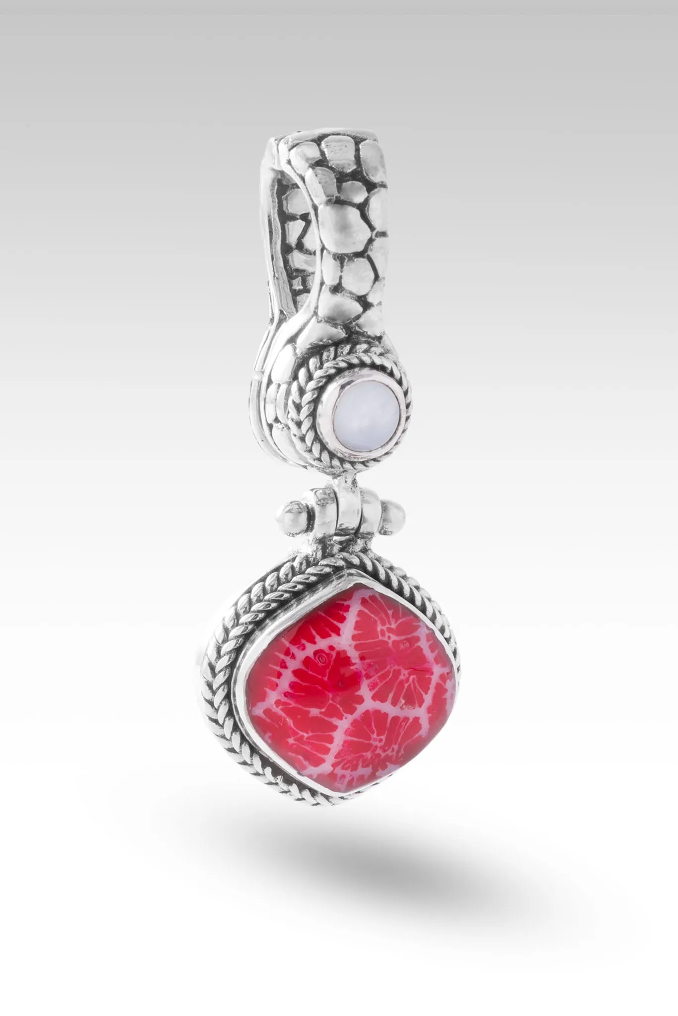 Joyful Pendant III™ in Red Indonesian Coral