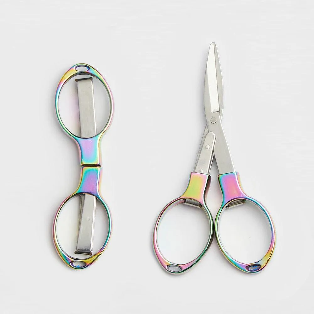 KnitPro Mindful Rainbow Folding Scissors, Knitting tool, KnitPro (36646)