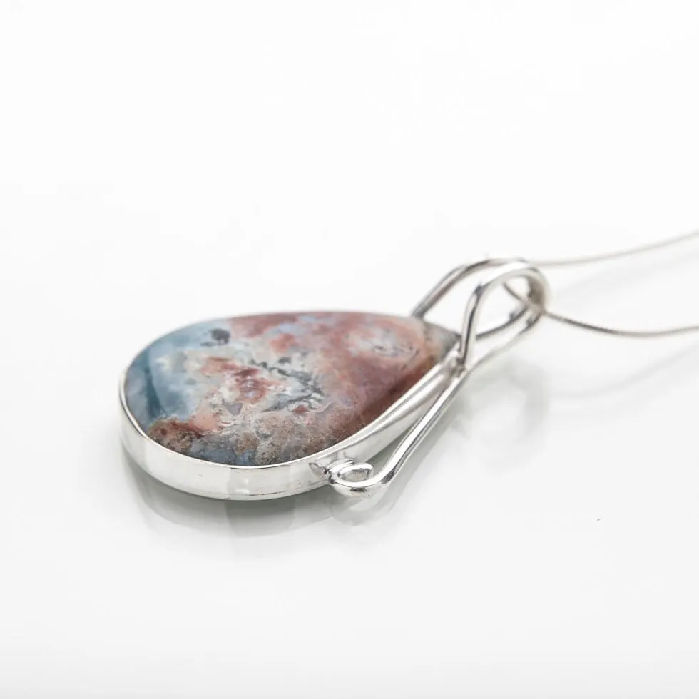 Larimar Specimen Pendant Kilauea