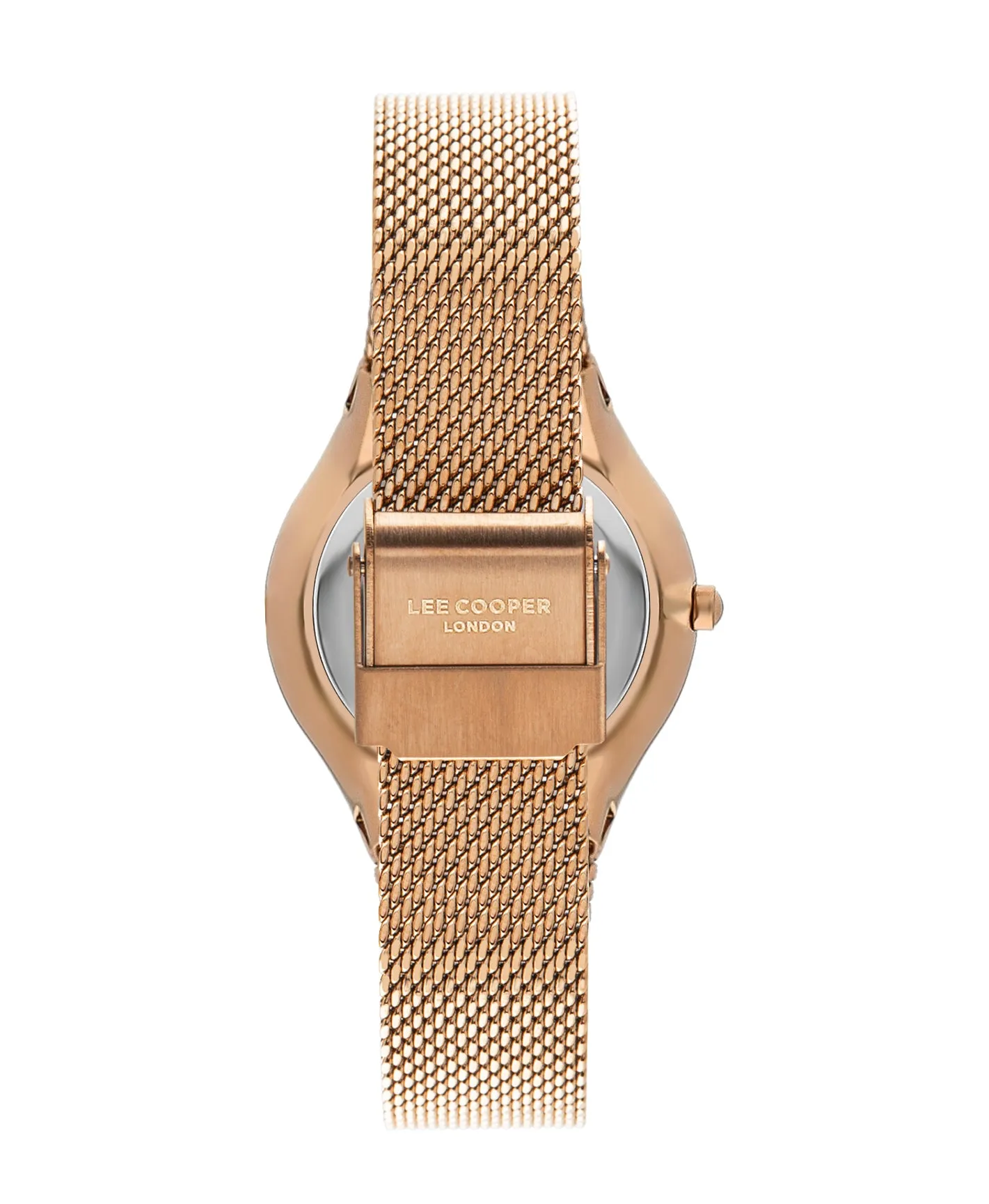 Lee Cooper LC07862.430 Women's Super Metal Rose Gold Mesh Watch