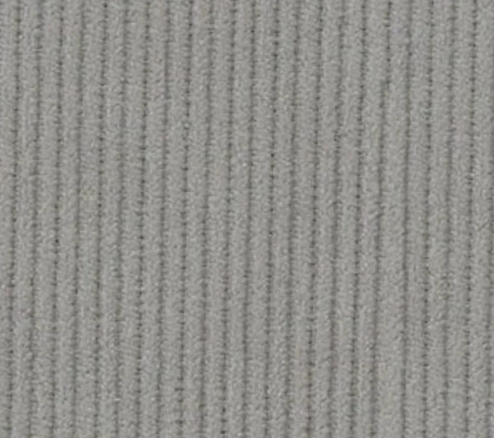 Light Grey Corduroy Cotton