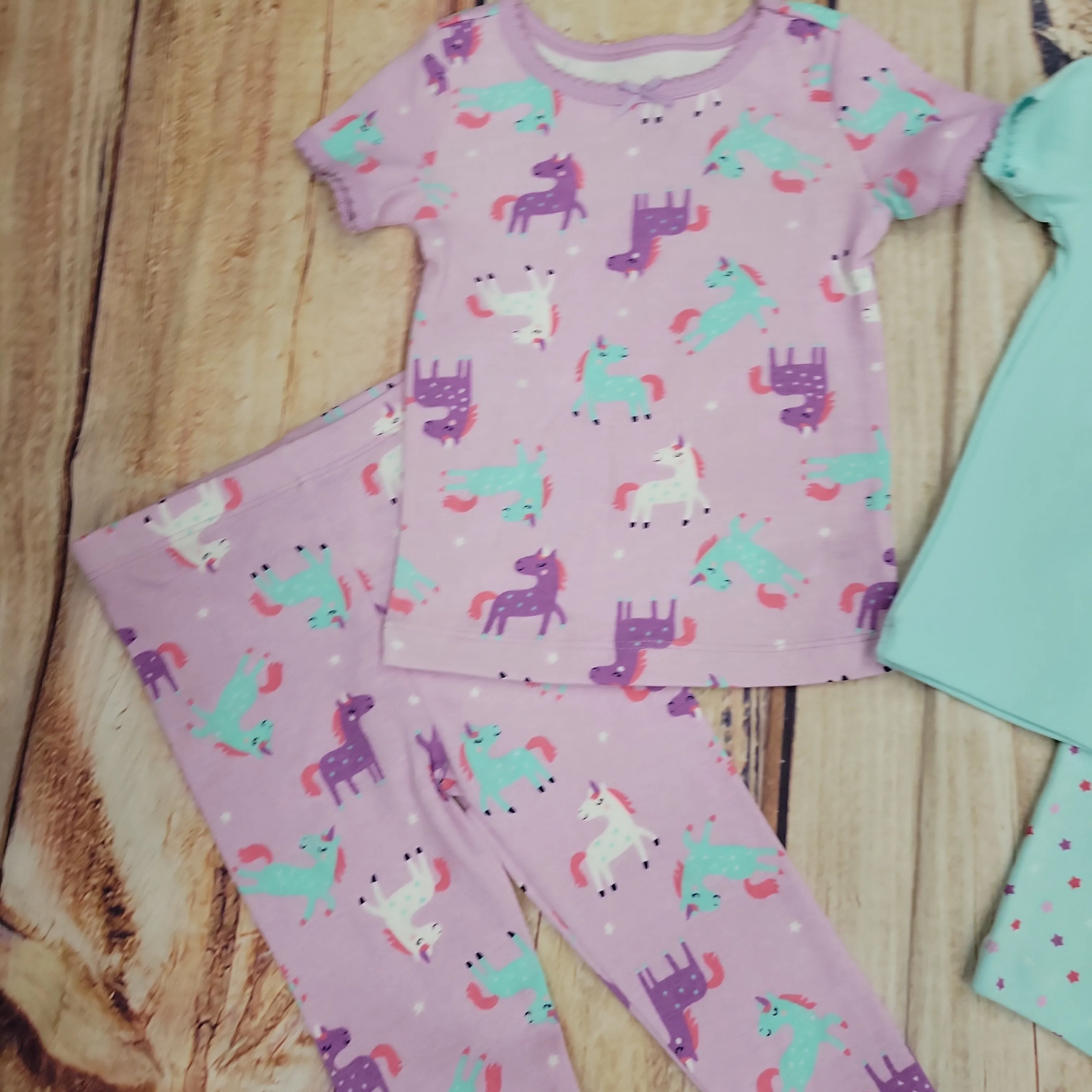 Little Me Unicorn 4pc PJ Set