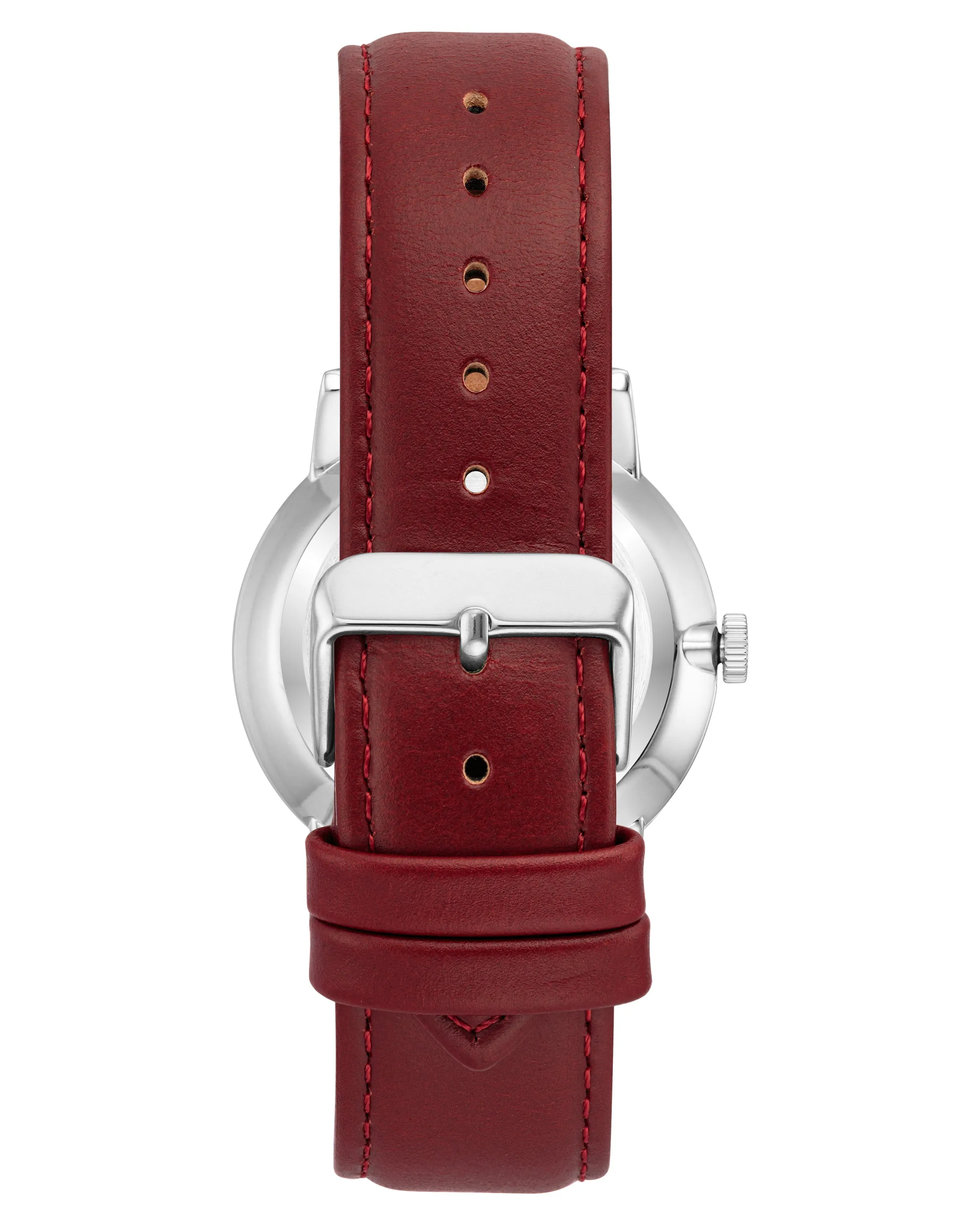 Miles™ | 42mm, Burgundy/Brown