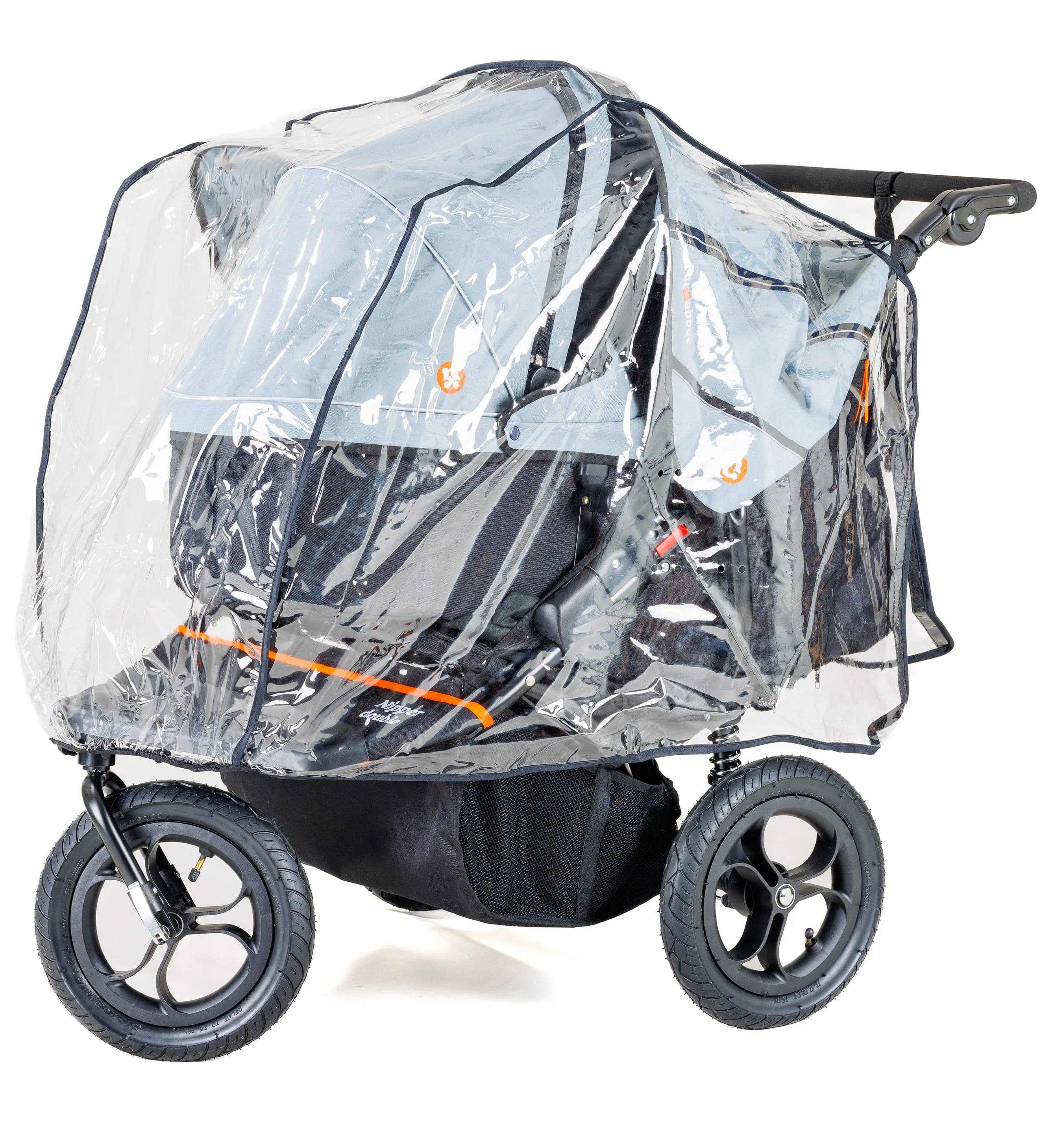 Out n About Nipper V5 Double Pushchair Starter Bundle - Sycamore Green