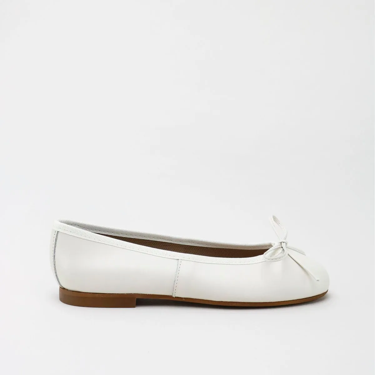 Papanatas Cream Ballet Flat