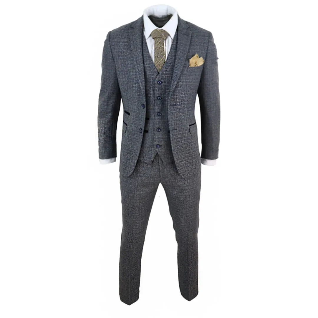 Ralph - Men's 3 Piece Suit Tweed Check 1920s