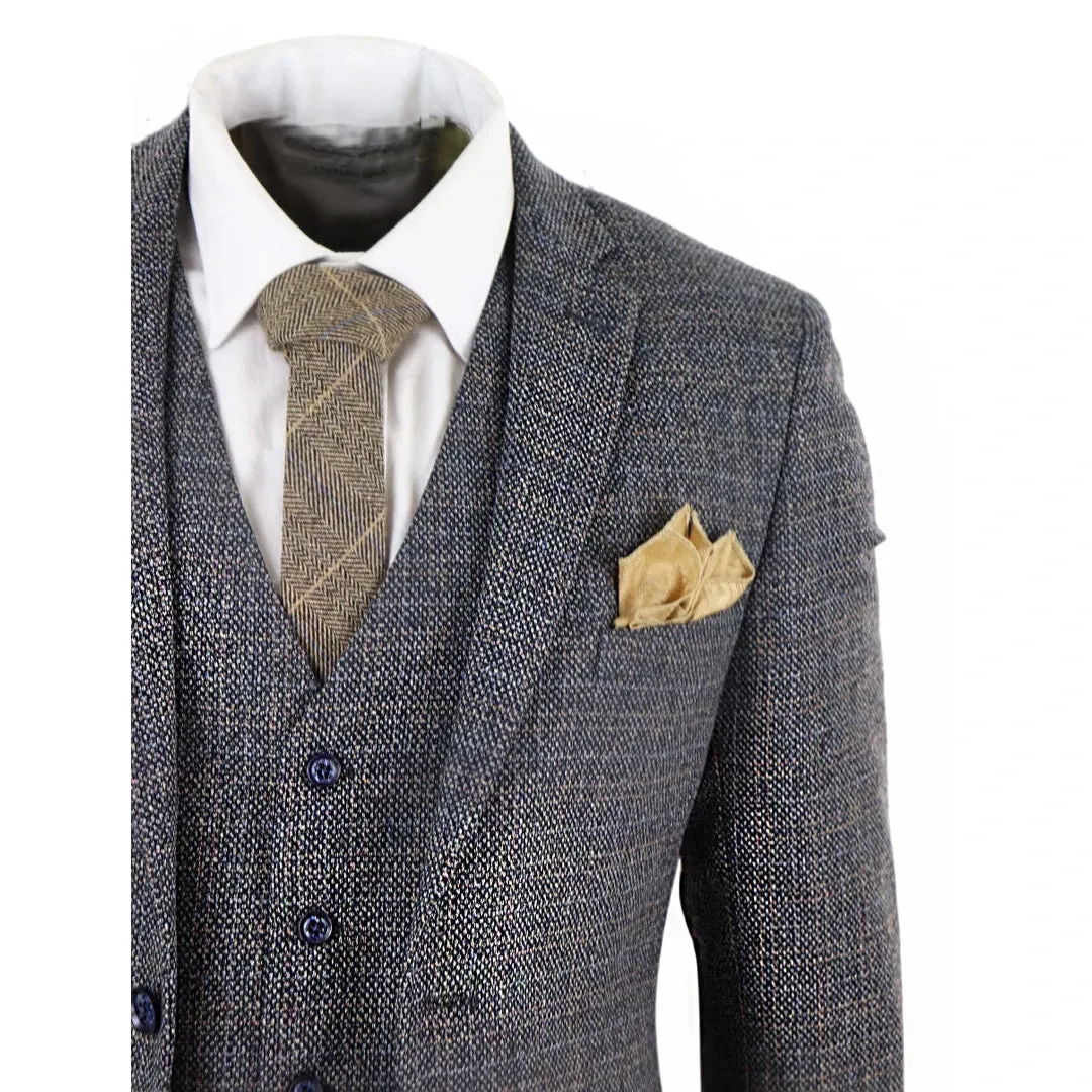 Ralph - Men's 3 Piece Suit Tweed Check 1920s