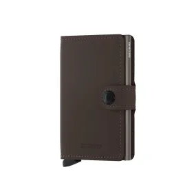 Secrid Mini Wallet Matte Truffle