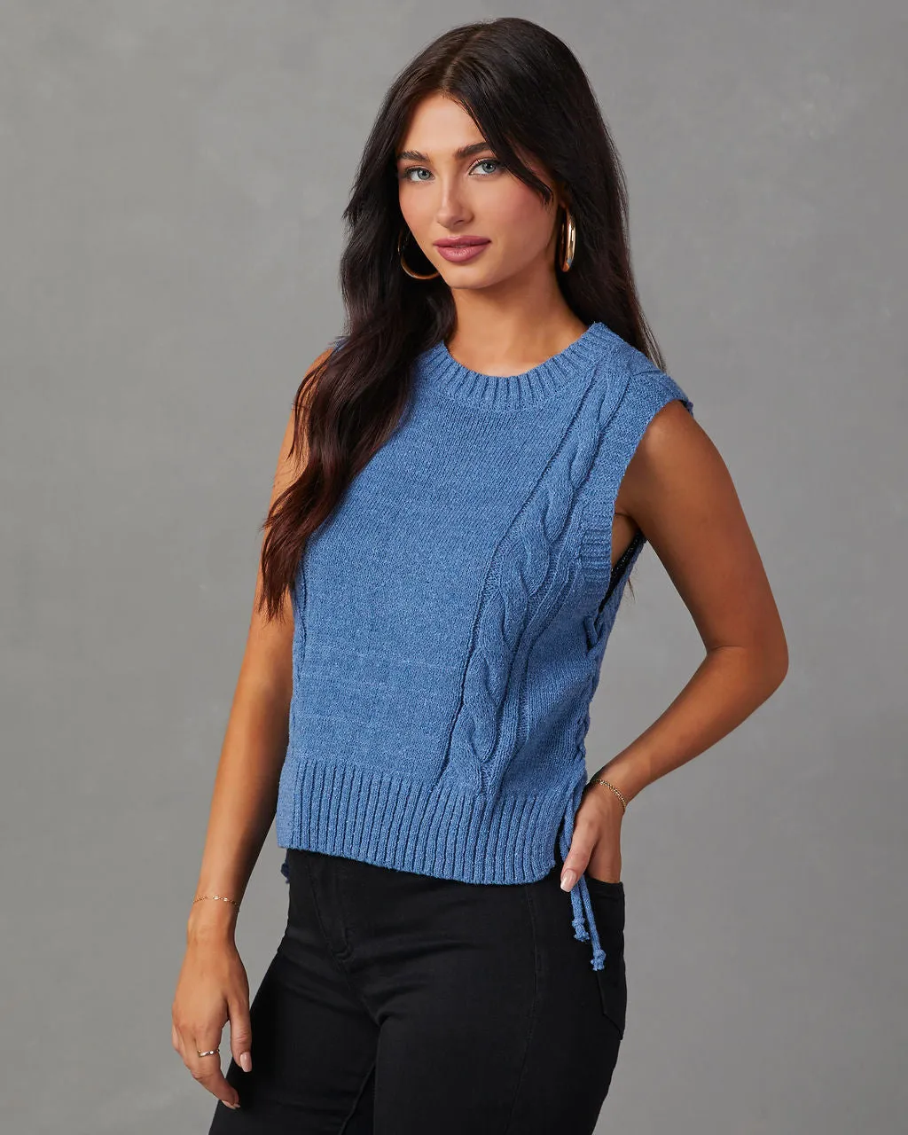 Shamar Braided Sweater Tank