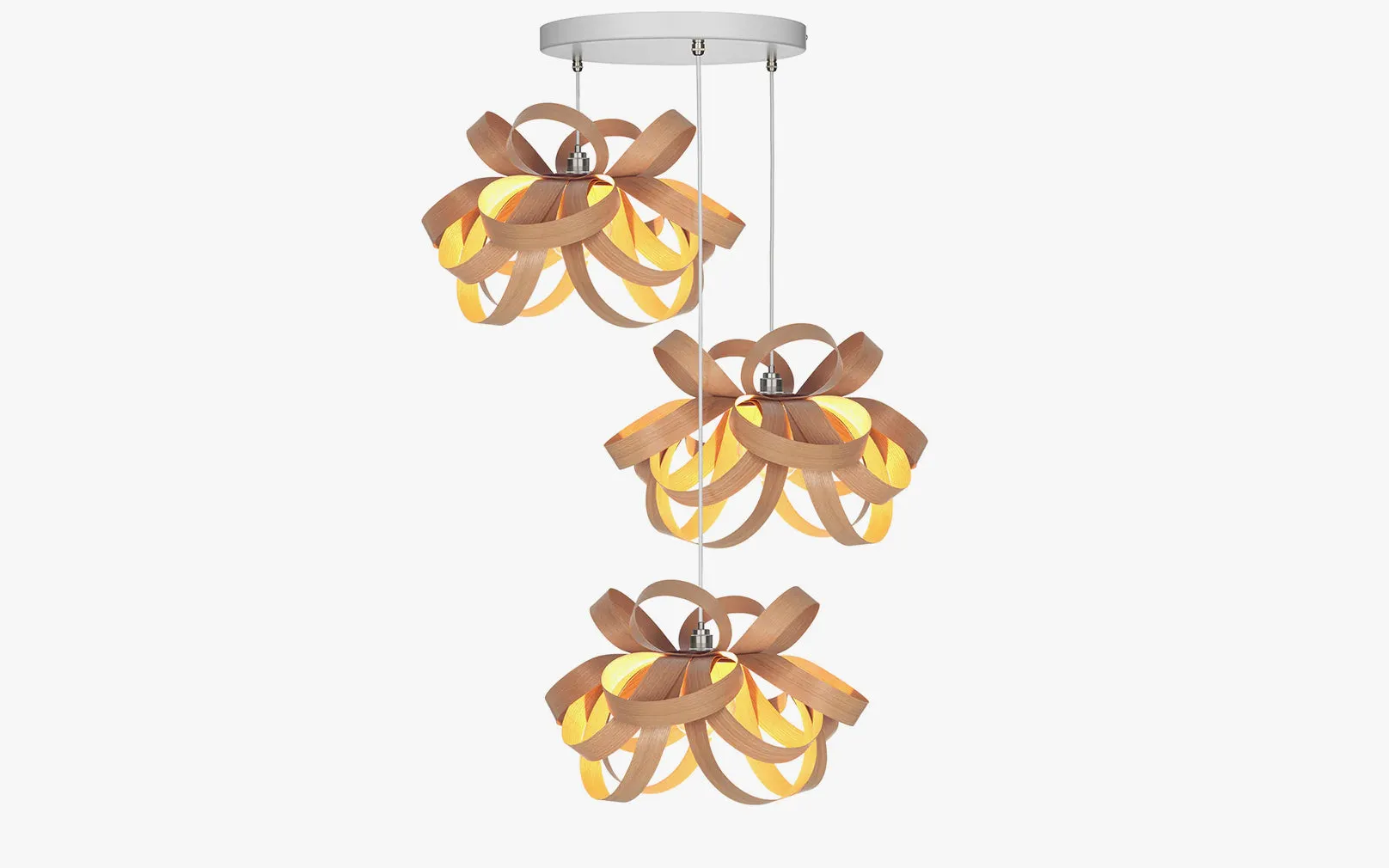 Skipper Pendant - Trio Cluster