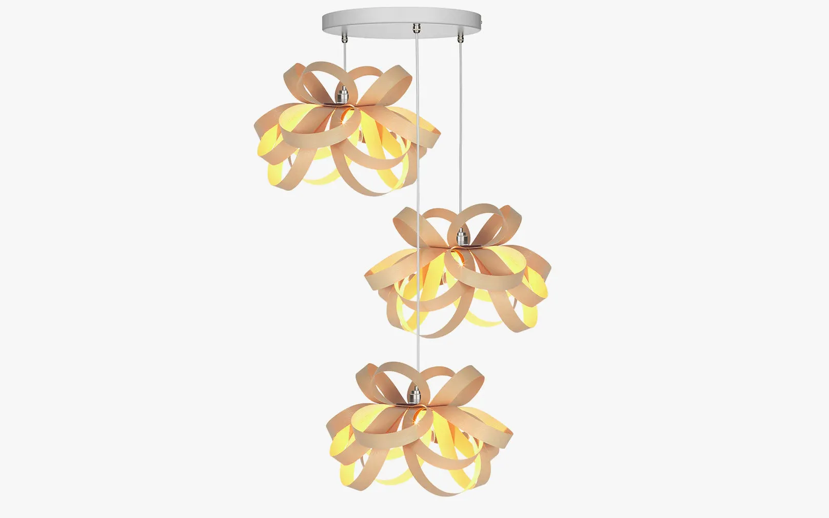 Skipper Pendant - Trio Cluster