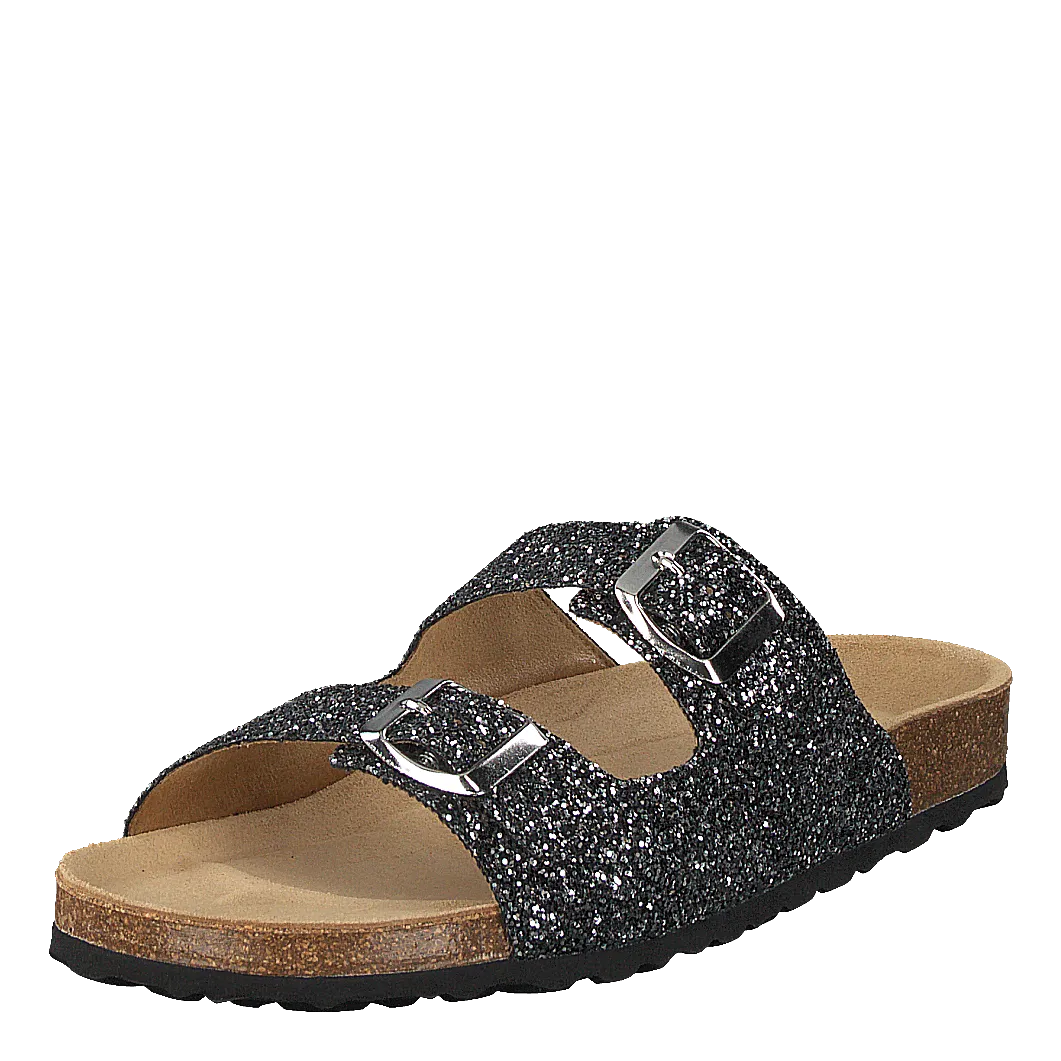 Slipper Blk - Black