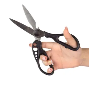 Strip-n-Snip™ Herb Stripping Multi-use Scissors Black