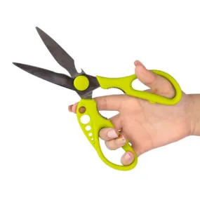 Strip-n-Snip™ Herb Stripping Multi-use Scissors Green