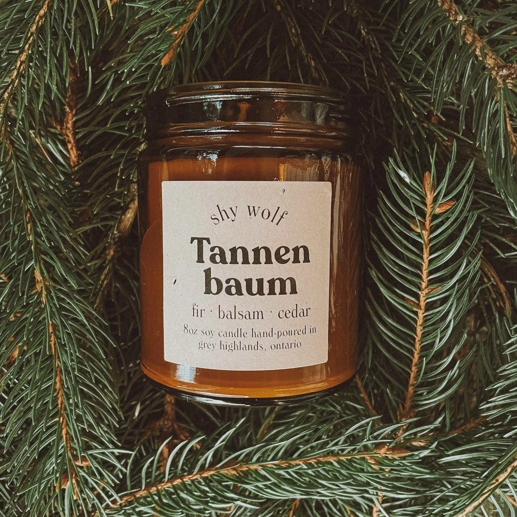 Tannenbaum Soy Wax Candle