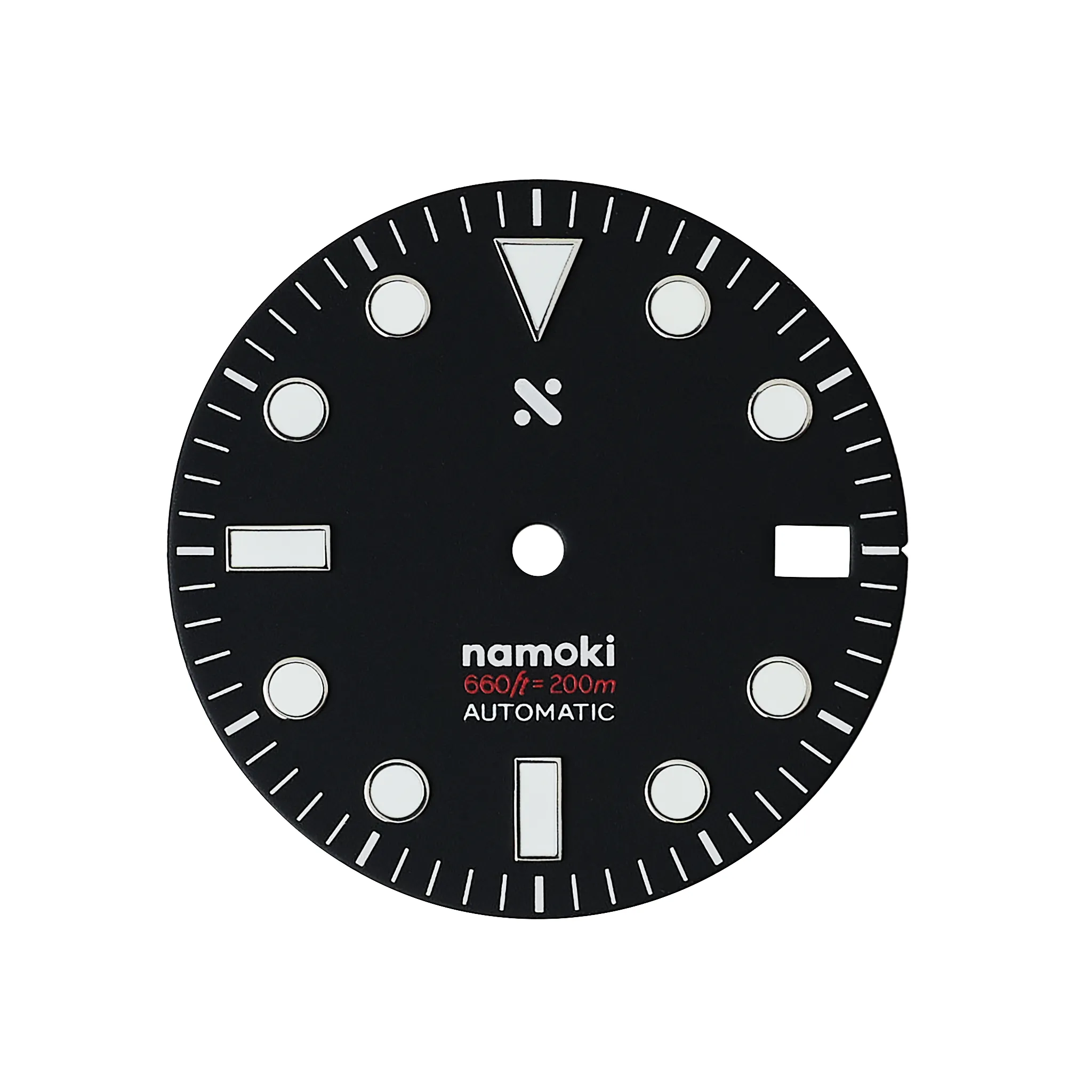 Watch Dial: Divemaster Black (Date Only)