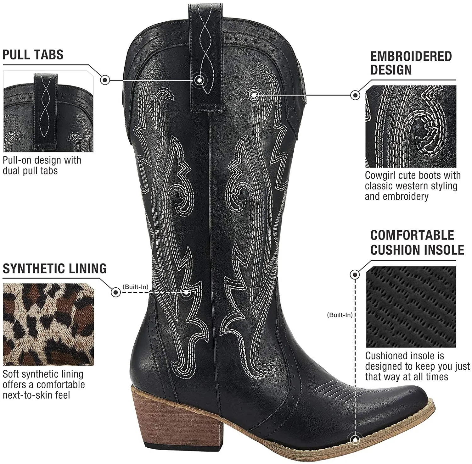 Womens Western Cowgirl Boots