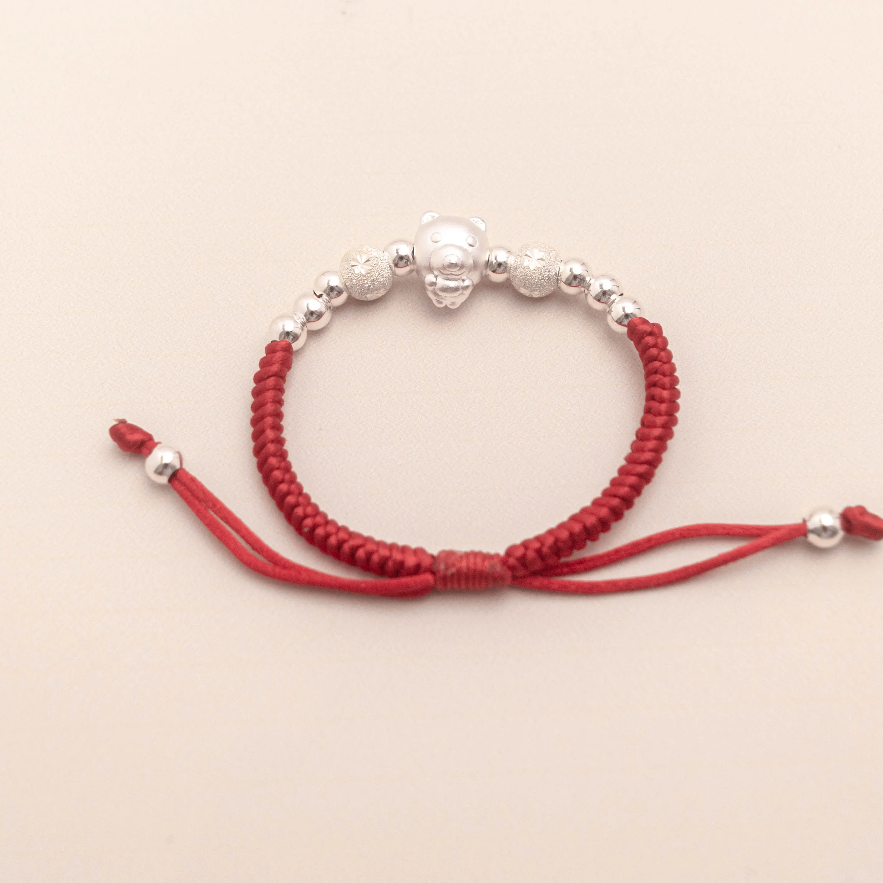 Zodiac Macramé Baby Bracelet / Anklet 红绳生肖宝宝手脚链